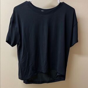 Lululemon Athletica Black Boxy Relaxed T-Shirt